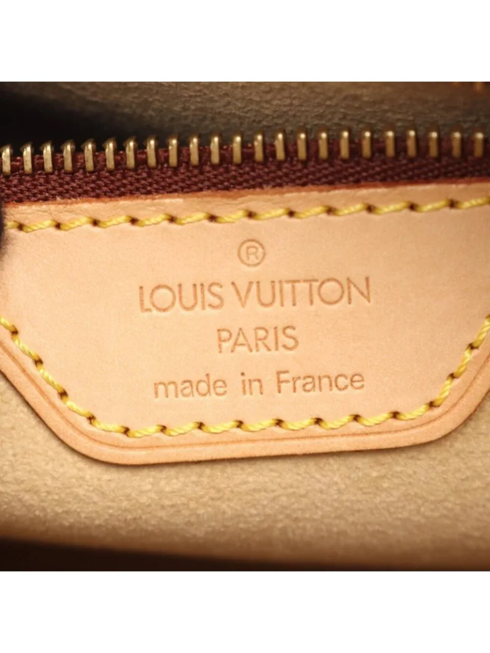 Louis Vuitton Shoulder Bag Looping MM Monogram Canvas Leather